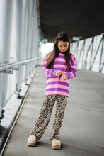Salty Skater tee - Purple/Pink