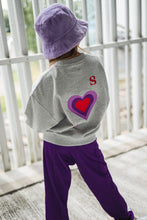 Salty Sweater heart - Grey