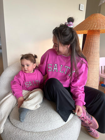 Salty sweater cropped - Pink | Adult one size