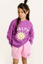 Salty Sun skater tee - Purple