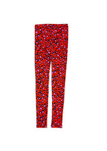 Leopard legging - Red