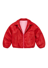 SALTY X BO Jacket Vegan Leather - Red