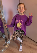 Salty Sun skater tee - Purple