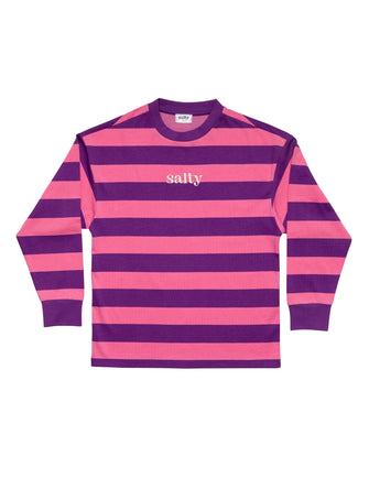 Salty Skater tee - Purple/Pink