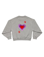 Salty Sweater heart - Grey | Adult one size