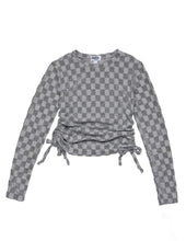 Checker long sleeve - Grey