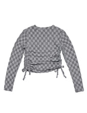 Checker long sleeve - Grey
