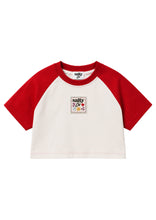 SALTY X BO Heart tee - Red/White